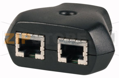 Сплиттер ПЧ (RJ45, 3 гнезда) Eaton DX-SPL-RJ45-3SL 