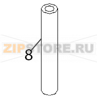 Black rubber pipe 17*10 Fagor AD-120B