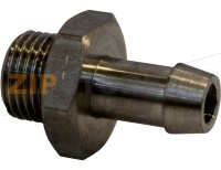 HOSE CONNECTION G1/8 D=4 STAINLESS STEEL