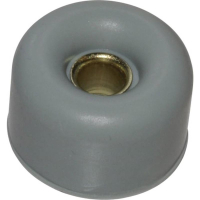 Ножка круглая под винт 30x17.5 мм, светло-серая, 1 шт TRU Components ZB8C