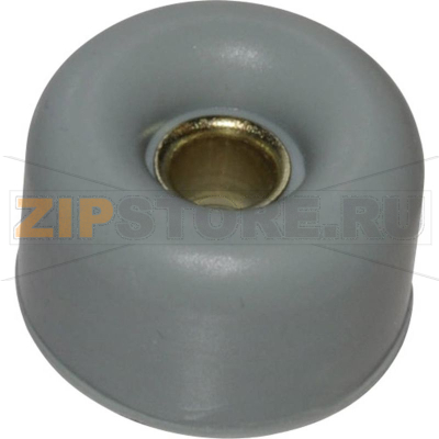 Ножка круглая под винт 30x17.5 мм, светло-серая, 1 шт TRU Components ZB8C 