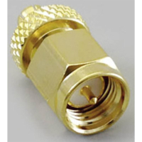 Разъем MCX, штекер SMA, 1 шт TRU Components 1579379