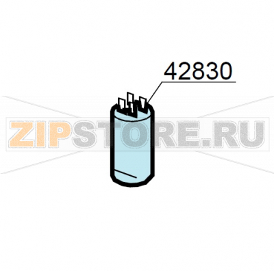 Condenser 16 uF DIHR HT 11 Condenser 16 uF DIHR HT 11Запчасть на деталировке под номером: 42830Название запчасти на английском языке: Condenser 16 uF DIHR HT 11