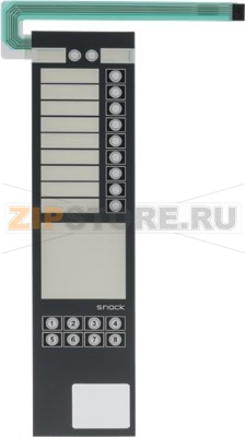 ДИАФРАГМА КНОПОЧНОЙ ПАНЕЛИ С 19 КНОПКАМИ 