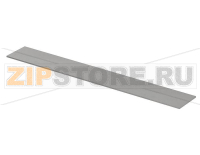 Плата передняя, 2 mm, алюминий, прозрачно анодированный Bopla BO FP 60006