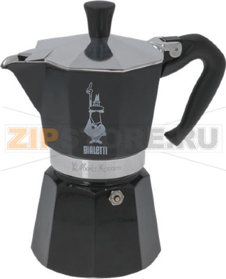 ГЕЙЗЕРНАЯ КОФЕВАРКА 6 ЧАШЕК ЧЕРНАЯ BIALETTI 
