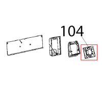Ventola raffreddamento 230 V Unox XBC 615EG