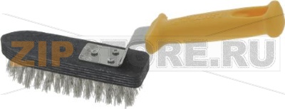 НЕРЖАВЕЮЩЕЙ СТАЛИ ЩЕТКА ДЛЯ ГРИЛЕЙ И ПЛИТ 