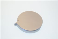 HIGH SPD OUTLET COVER  SILVER KM264/266