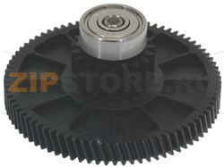 GRUPPO RUOTA CON CUSCINETTI PER MOTORE 