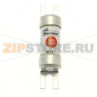 Предохранитель, 4 A, AC 550 В, DC 250 В, 80 кА, BS88/A1, 14 * 56 мм, gL/gG, BS Eaton 4AMP 550V AC B