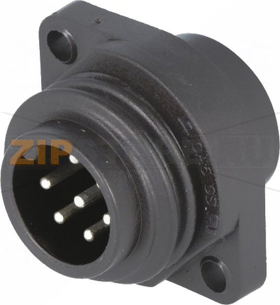 Разъем круглый, от -40 до +90°C, IP67 Hirschmann CA 6 GS 