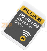 Карта SD беспроводная FC-SD 8GB для тепловизоров Fluke Ti90/100/105/110/125