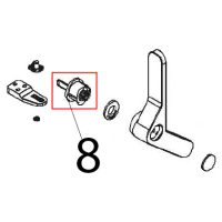 Защелка замка Angelo Po FX101E1