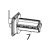 Internal rewinding spindle assembly (option) TSC MX640P
