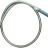 SHOWER HOSE GREY T&amp;S LENGTH 44 - SHOWER HOSE GREY T&amp;S LENGTH 44