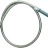 SHOWER HOSE GREY T&amp;S LENGTH 44 - SHOWER HOSE GREY T&amp;S LENGTH 44