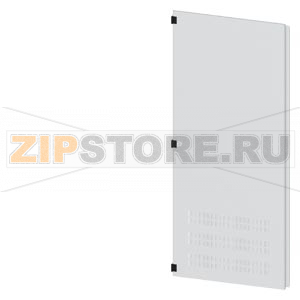 SIVACON, door half, left, with ventilation openings, IP40, H: 2000 mm, W: 800 mm, RAL 7035, Protection class 1 Siemens 8MF1080-2UT25-2BA2 
