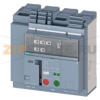 fixed-mounted molded case circuit breaker frame 1600; with RTC and 4AUX trip alarm switch S24; Icu "M" Icu=55kA @ 415V, 4-pole, right ETU350, LSI, In=1250A rotary coding switch Ir=500...1250A Isd=1...10xIn, Ii=1.5...15xIn N conductor protec. adjustable OF
