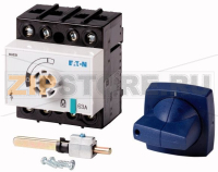 Разъединитель силовой, DCM, 63 A, 3 полюса + нейтраль (некоммутируемая) Eaton DCM-63/1+CM