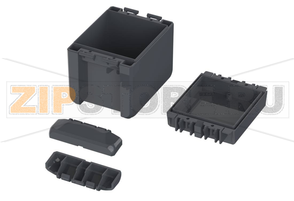 Корпус, 113x80x90 мм, поликарбонат UL 94 V0, одноцветный Bopla B 100809 PC-V0 7024 