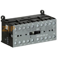 Миниконтактор реверсивный VBC6A-30-01, 9 A, 400 В, AC3, катушка: 24 B/DC ABB GJL1213911R0011