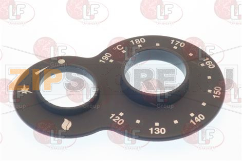 GHIERA NERA PER MANOPOLA 120-190°C 