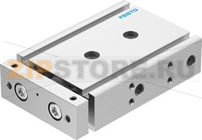 Пневмоцилиндр двухпоршневой Festo DGTZ-GF-25-40-P-A 