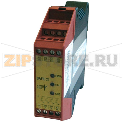 Реле безопасности 24 В/DC, 1 шт Riese SAFE C1 