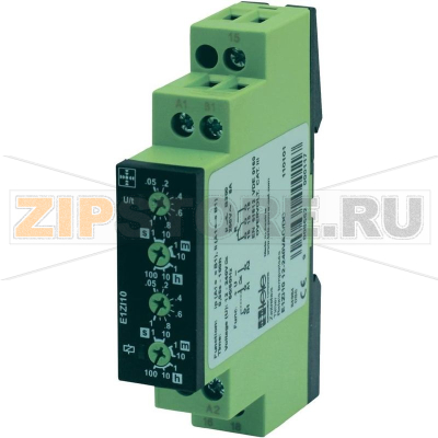 Реле времени, многофункциональное, 24 B/AC/DC, 0-10 В, OVP1, 1 шт Tele E1ZI10 