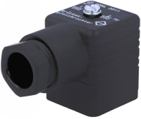 Разъем питания прямоугольный 2 A, 250 В, 3 контакта Hirschmann GDML 2011 GB 1 BLACK