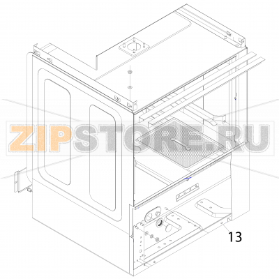 Complete frame Fagor AD-48 B Complete frame Fagor AD-48 BЗапчасть на деталировке под номером: 13Название запчасти Fagor на английском языке: Complete frame AD-48 B.