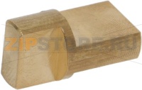 GIUNTO IN BRONZO PER POMPA 11x5x20 mm
