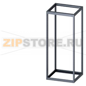 SIVACON, Supporting structure, for standard Empty enclosure, H: 2200 mm, W: 900 mm, T: 800 mm, RAL 7035 Siemens 8MF1298-2GS40 