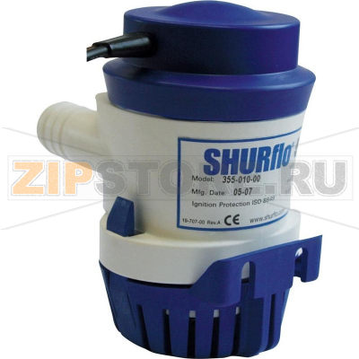 Насос погружной 1500 л/ч, 2.5 м, 12 В Shurflo 355-020-00 