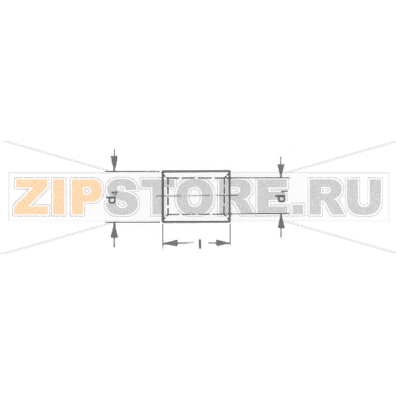 Гильза соединительная 1.5 мм², 2.5 мм², металлик, 1 шт Klauke 1630K 