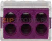 6-ПОЛЮСНАЯ КЛЕММНАЯ КОЛОДКА 50 ШТУК