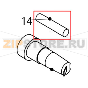 Fuse Hoshizaki IM-65NE-25 Fuse Hoshizaki IM-65NE-25Запчасть на деталировке под номером: 14