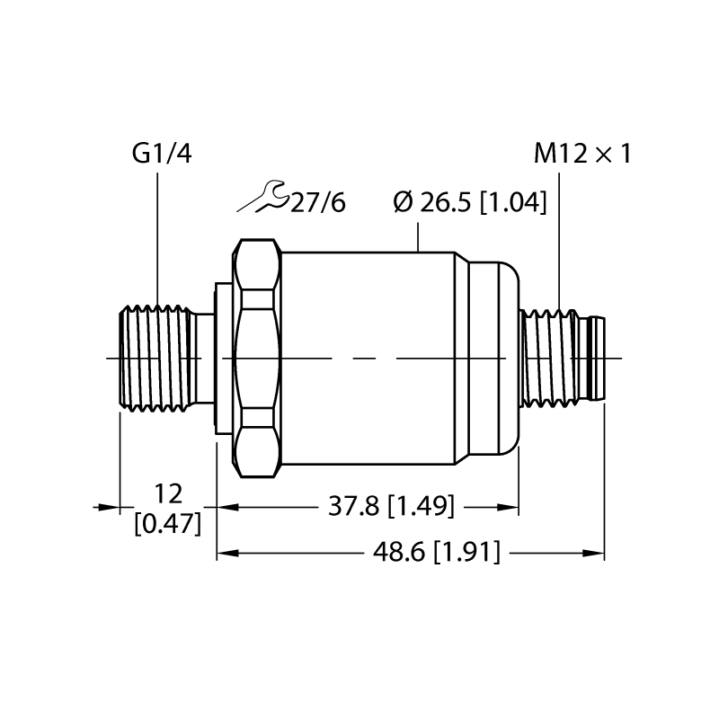 Датчик давления Turck PT0.03R-1504-IX-H1143/D840 