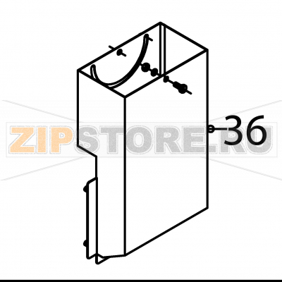 Complete air outlet Fagor FI-2700I Complete air outlet Fagor FI-2700IЗапчасть на деталировке под номером: 36Название запчасти Fagor на английском языке: Complete air outlet FI-2700I.