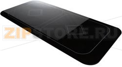 Ceran glass plate 335 x 684 mm***with ma 