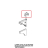 Lower hook to stop inner glass Unox XVC 304