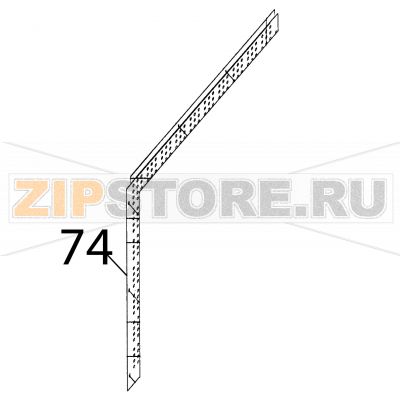 Rear panel Fagor HMM-6/11 Rear panel Fagor HMM-6/11Запчасть на деталировке под номером: 74Название запчасти Fagor на английском языке: Rear panel HMM-6/11.
