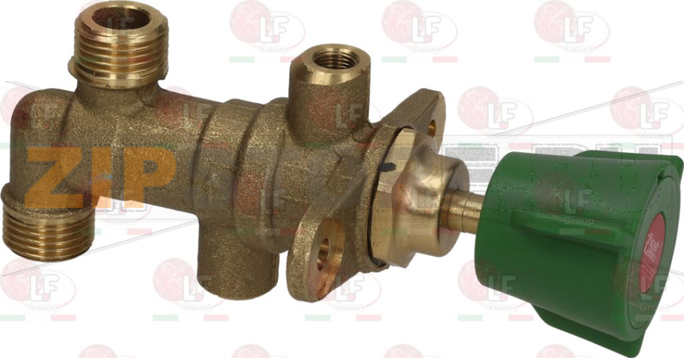 4-ЕХ СТОРОННИЙ КРАН ПОДАЧИ ВОДЫ Ø 1/2"MM 