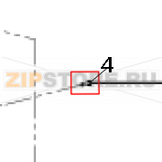 Self-tapping screw, TP3*10 TSC MX241P Self-tapping screw, TP3*10 TSC MX241PЗапчасть на деталировке под номером: 4