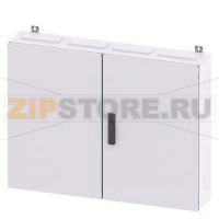 ALPHA 400, wall-mounted cabinet, IP43, Protection class 1, H: 800 mm, W: 1050 mm, T: 210 mm, RAL 9016 Siemens 8GK1122-3KA42