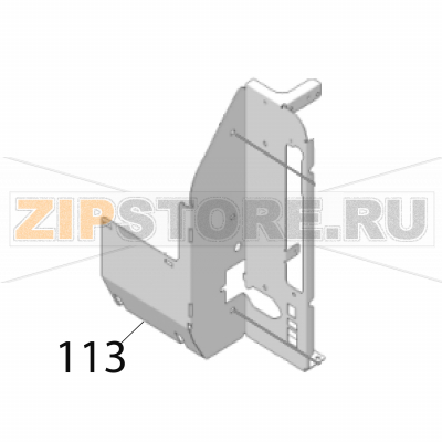 Rear panel LH (silk) Sato CL4NX Rear panel LH (silk) Sato CL4NXЗапчасть на деталировке под номером: 113Название запчасти на английском языке: Rear panel LH (silk) Sato CL4NX.