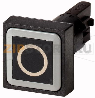 Кнопка, черная 0, без фиксации Eaton Q25D-19 