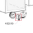 Control knob two colours B-Bt Comenda AC2