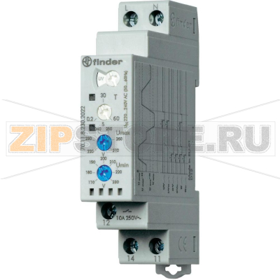 Реле контроля для 1-фазных сетей 240 - 220 V (AC) Finder 70.11.8.230.2022 